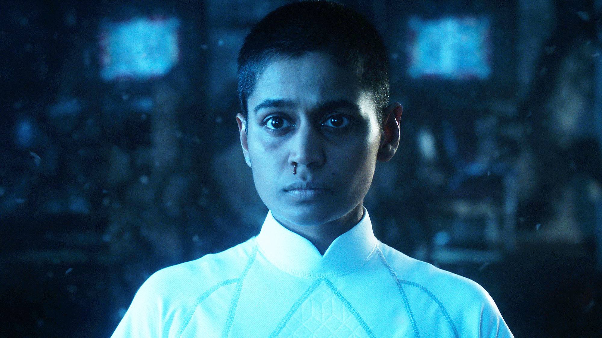 Linnea Berthelsen as Kali (008) in "Stranger Things" season 5 part 2