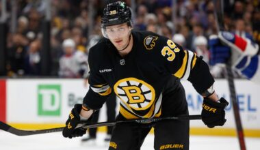 NHL EDGE stats behind Geekie's elite goal-scoring for Bruins