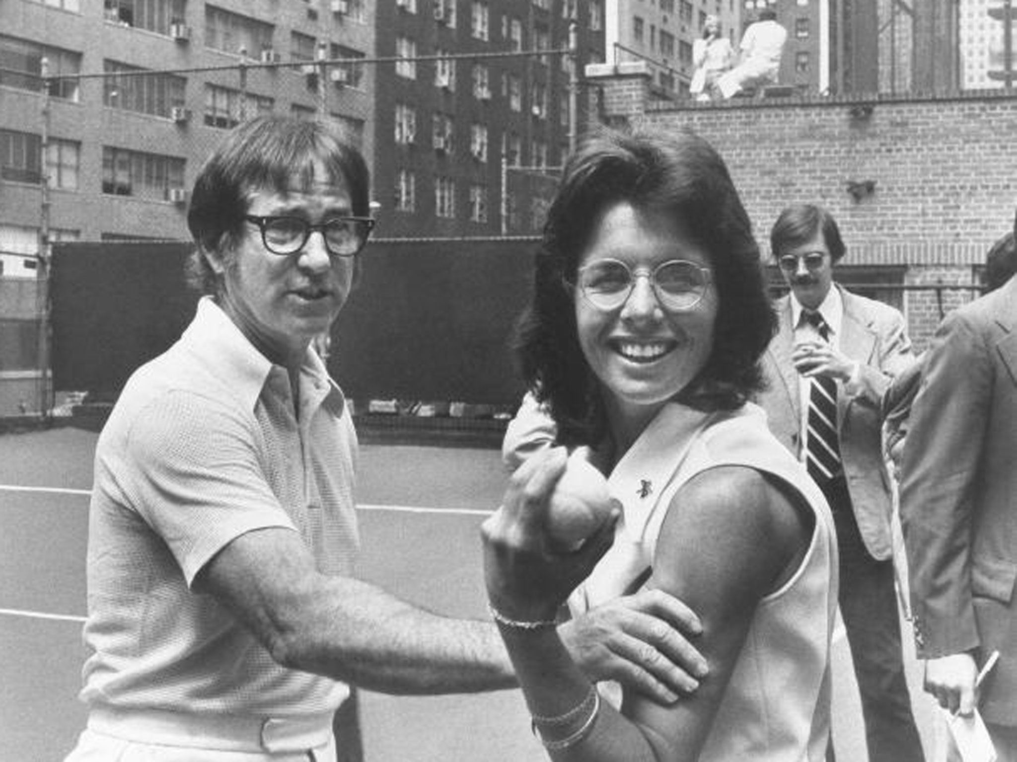 The match between Billie Jean King and Bobby Riggs was dubbed ‘The Battle of the Sexes’