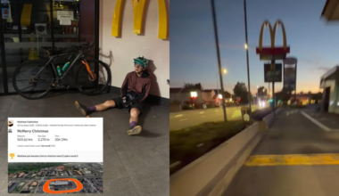 "Physically it's manageable, mentally it's relentless": Cycling the entire Festive 500 in one ride... around a McDonald's drive-through?!; Weirdest place to Zwift; Could £11bn power station proposal benefit cycling? + more on the live blog