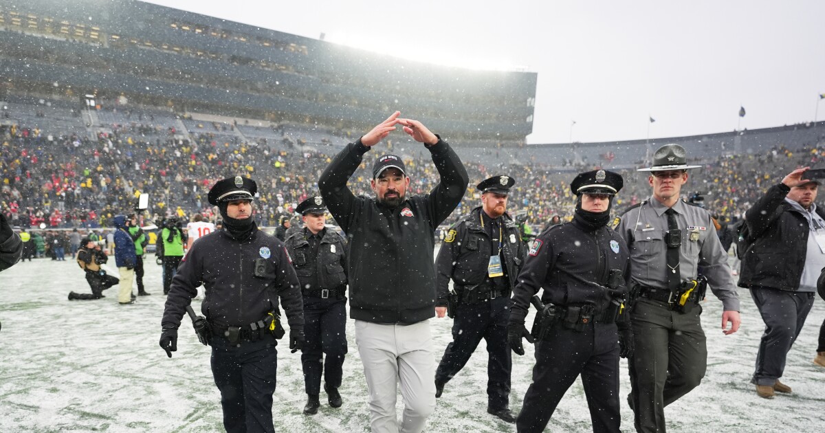 Pluto: Ryan Day's focus on mental health helps classy Ohio State beat Michigan 'with humility'