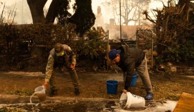 Fires and mental health - LAist