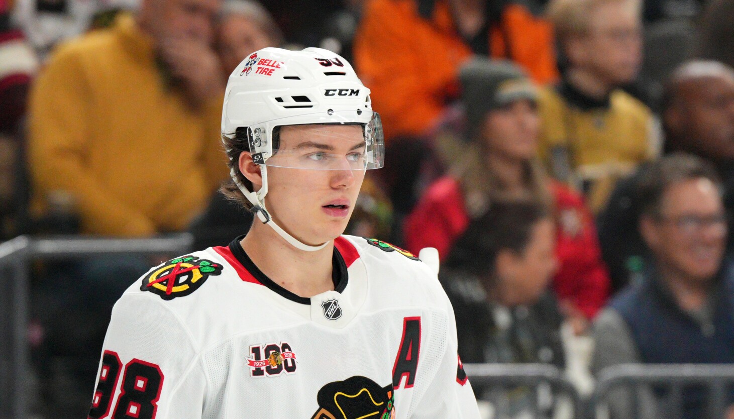 Connor Bedard injured in Blackhawks' loss to Blues: 'It's a freak accident'