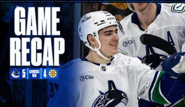 Lankinen Perfect in Shootout, Canucks Beat Boston for Fourth Consecutive Win