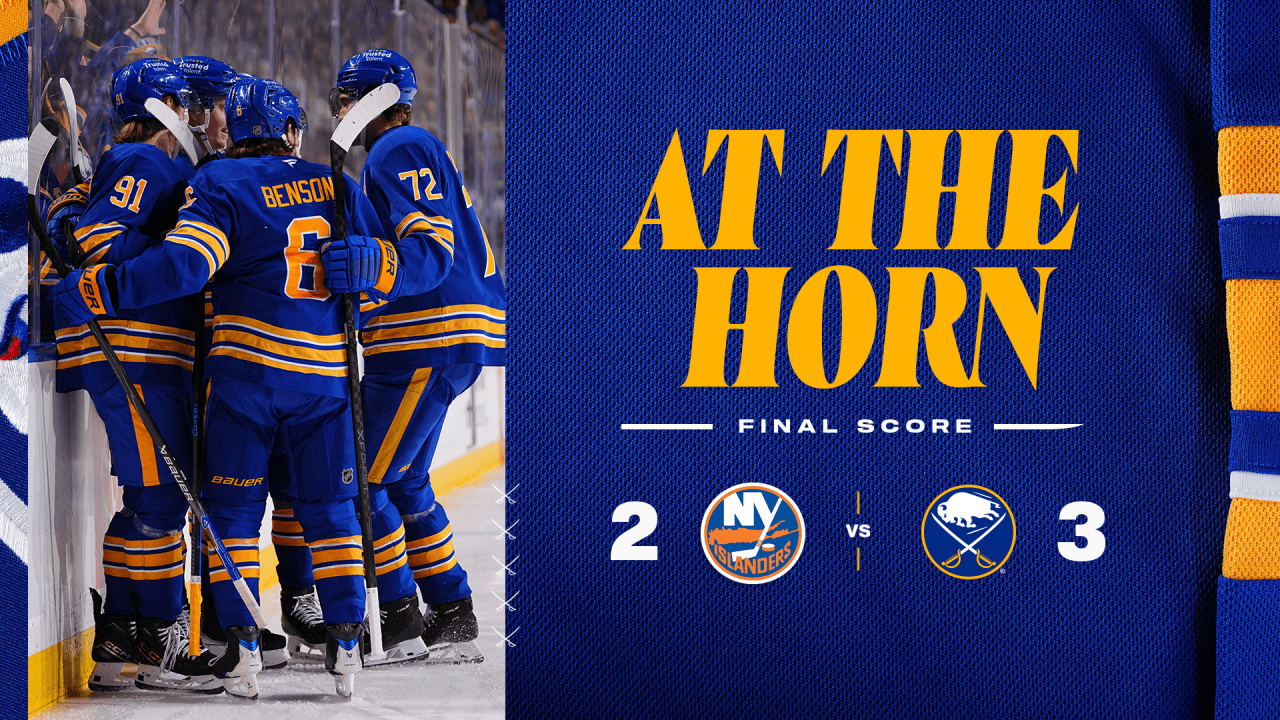 At the Horn | Sabres 3 - Islanders 2 (SO)