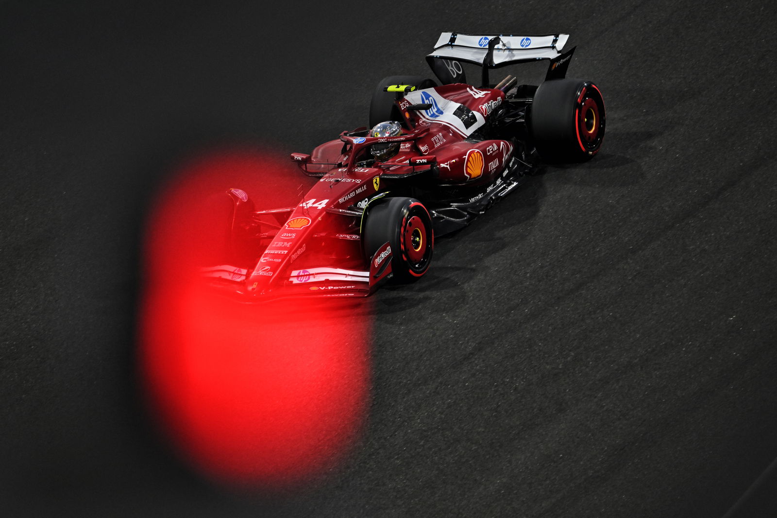 Hamilton had a miserable first season with Ferrari