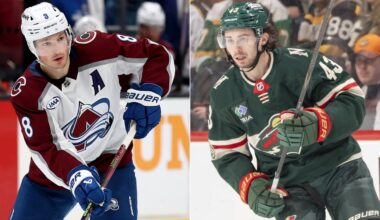 NHL EDGE stats comparison: Makar vs. Quinn Hughes