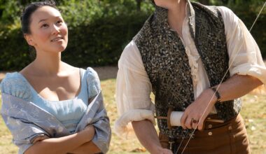 Luke Thompson, Yerin Ha Interview on Stair Sex Scene