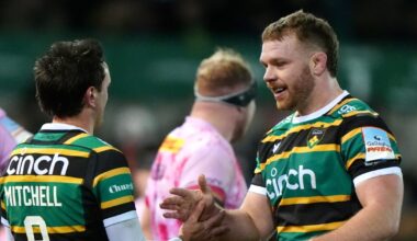 Northampton seize back PREM top spot amid concerns for England star