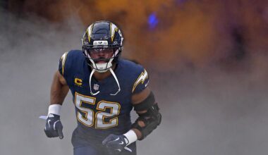 Chargers Get Good NFL Cap Space Update as Khalil Mack, Key Pieces go to Free Agency