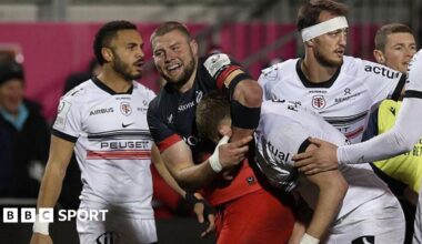 Champions Cup LIVE: Saracens vs Toulouse latest score, text updates and line-ups after Bordeaux thrash Northampton