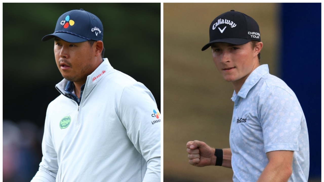 The American Express, leaderboard, Round 3, Blades Brown, Scottie Scheffler, round 4 tee times, PGA Tour