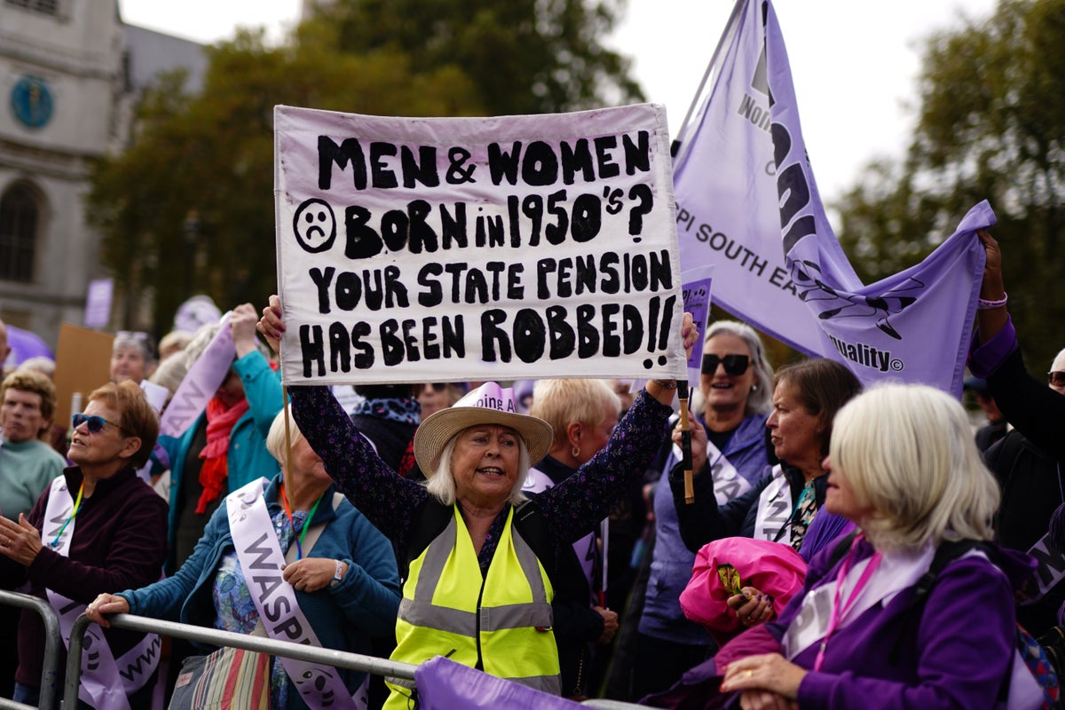 Blow for Waspi women as government refuses to grant compensation over state pension age changes