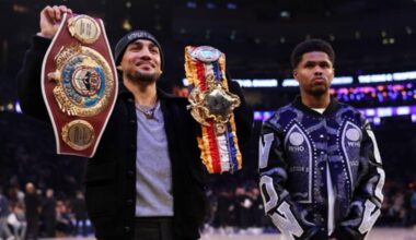Teofimo Lopez takes on Shakur Stevenson