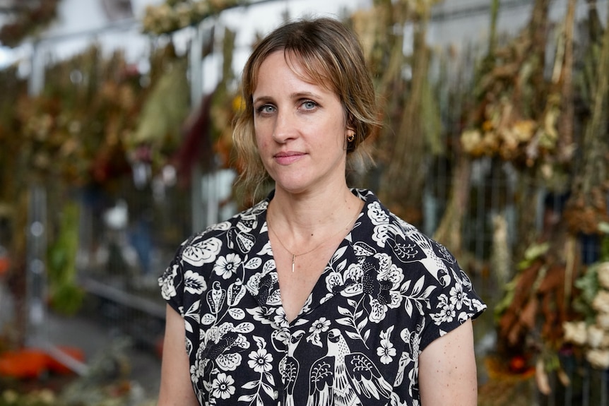 Sydney Jewish Museum curators and volunteers preserve flowers from Bondi memorial