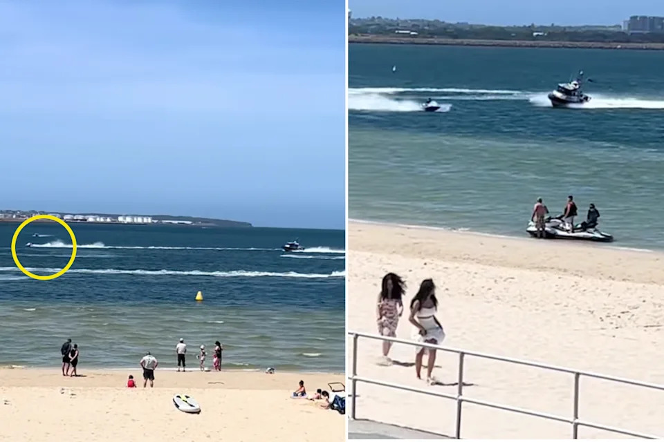 A 17-year-old allegedly leading police on a 10-minute-long chase at Brighton Le Sands in Botany Bay. 