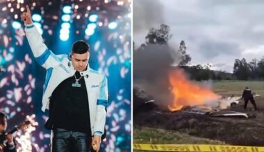 Pop star Yeison Jiménez and his entire band killed in horror plane crash hours before concert in Colombia