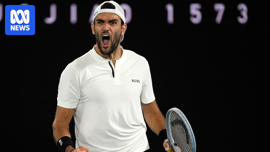 Matteo Berrettini fighting illness ahead of Australian Open clash against Alex de Minaur