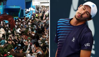 Day 1 Talking Points, analysis, too many fans at Melbourne Park, crowd record, Alexei Popyrin form decline, Jordan Thompson, players influencing match schedule