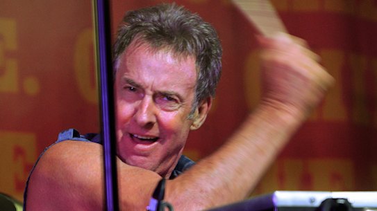 Midnight Oil drummer Rob Hirst.