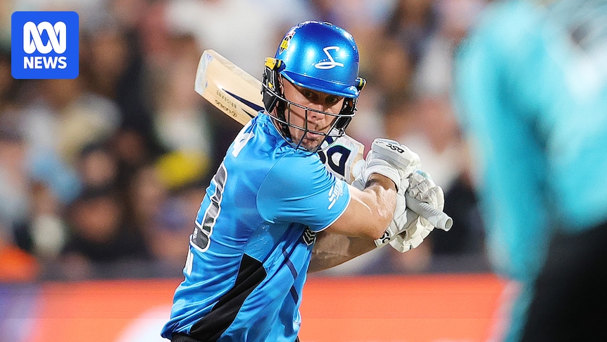 Chris Lynn wins Adelaide Strikers' New Year's Eve BBL game against Brisbane Heat