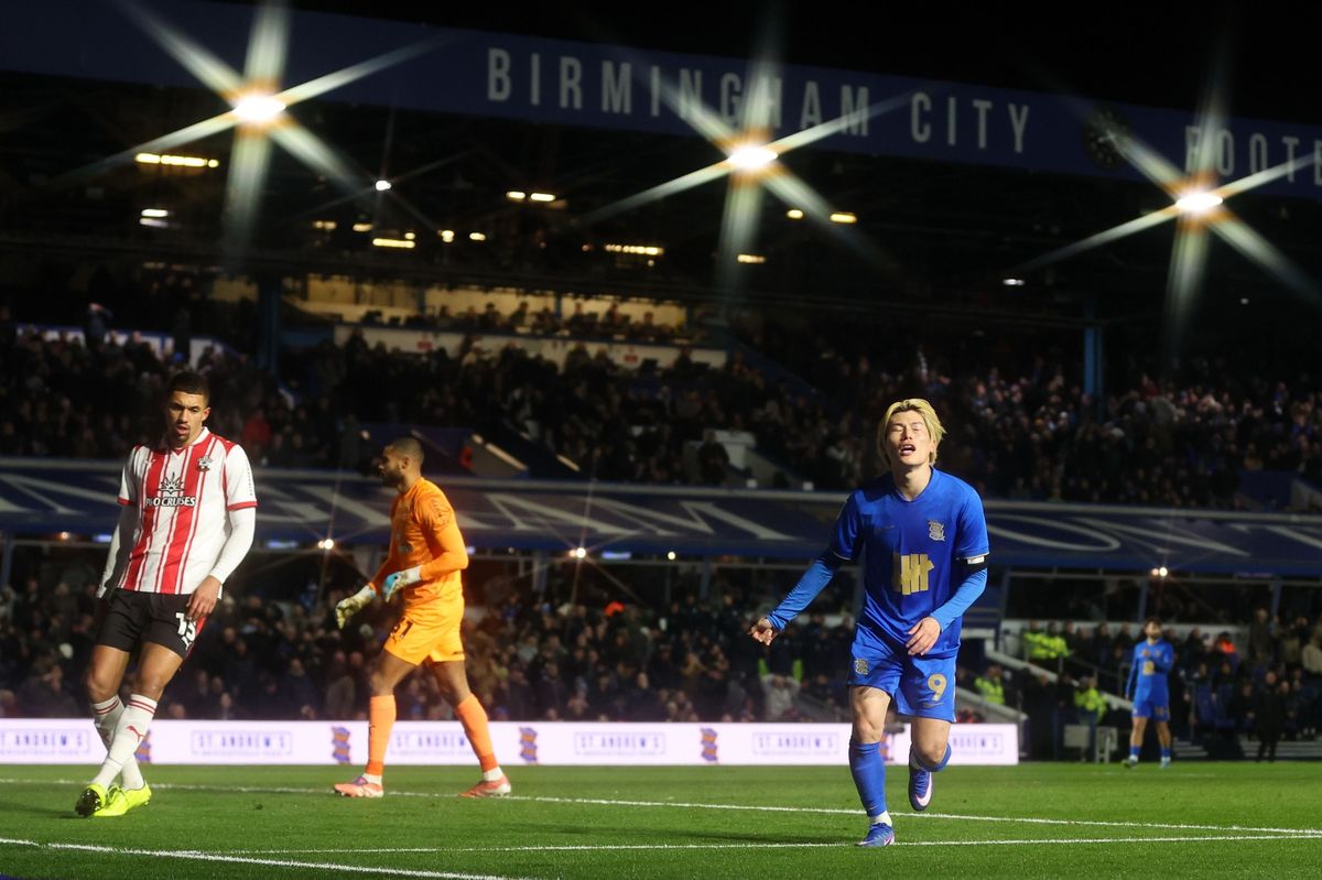 Kyogo has yet to score a Championship goal for Birmingham