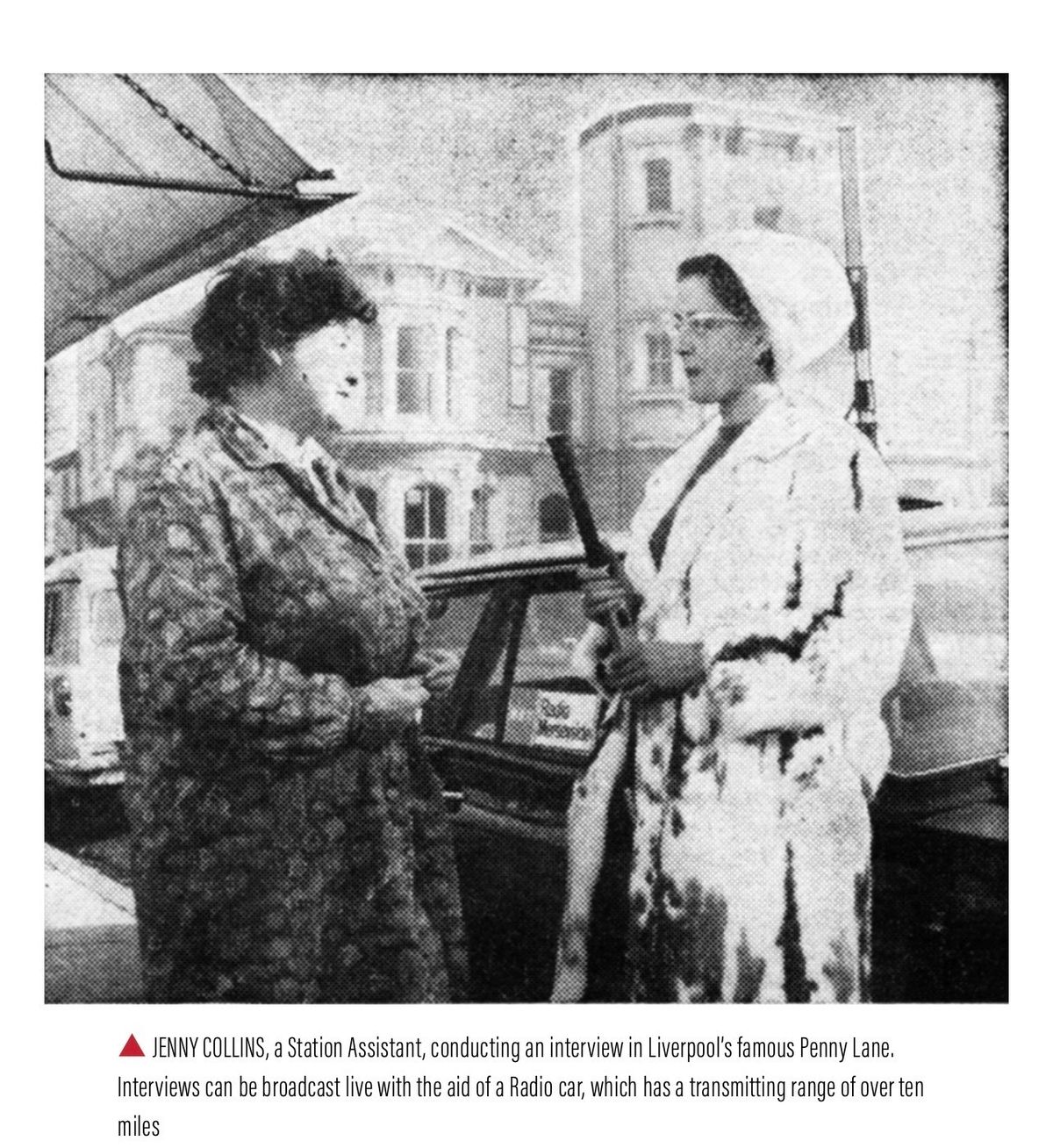 Colleagues and listeners paid tribute to Jenny (right)