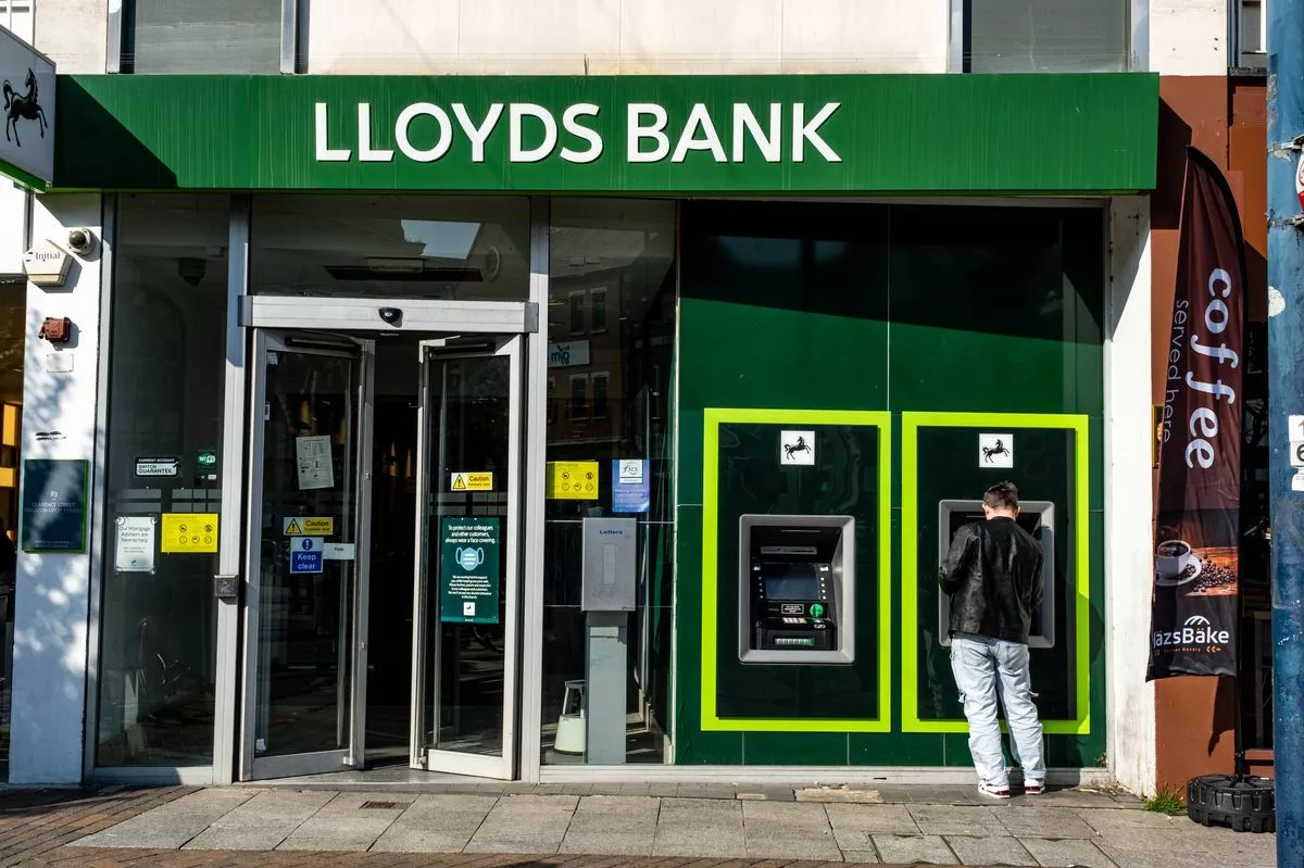 Kingston-Upon-Thames, Kingston London UK, March 23 2022, Lloyds Bank High Street Banking Retailer