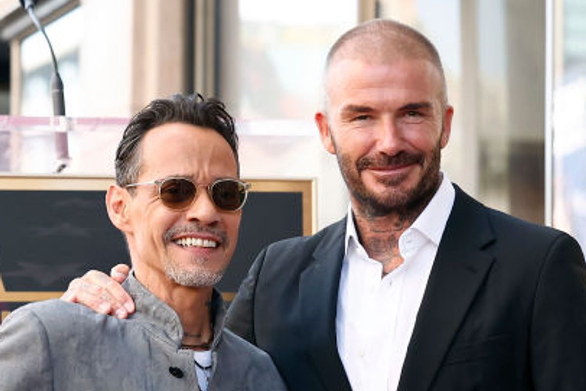 David Beckham reaches out to Marc Anthony after awkward Brooklyn wedding stunt