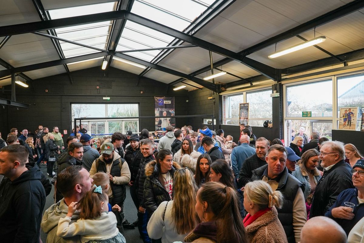 The opening event saw a significant attendance from the local boxing community