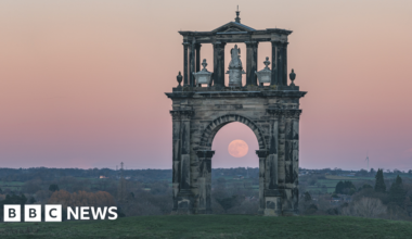 Wolf Moon lights up skies across the West Midlands