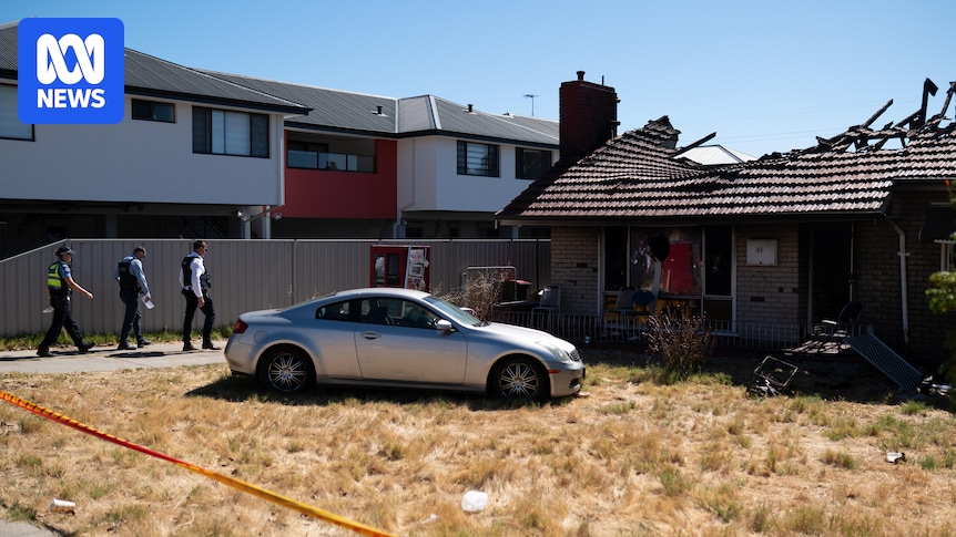 Fire authorities work to determine if two people were home during destructive house fire in Bentley
