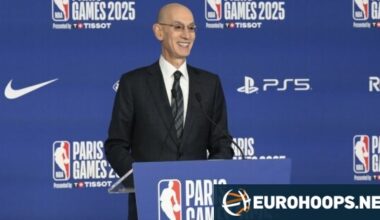 Adam Silver expects PSG in NBA Europe