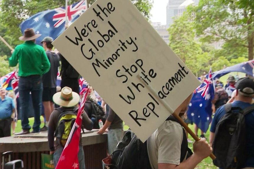 March for Australia - sign