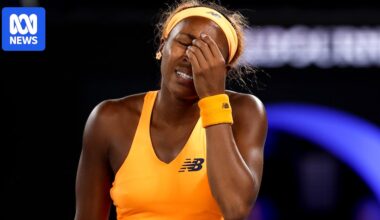 Coco Gauff backed by ex-players after smashing racquet at Australian Open