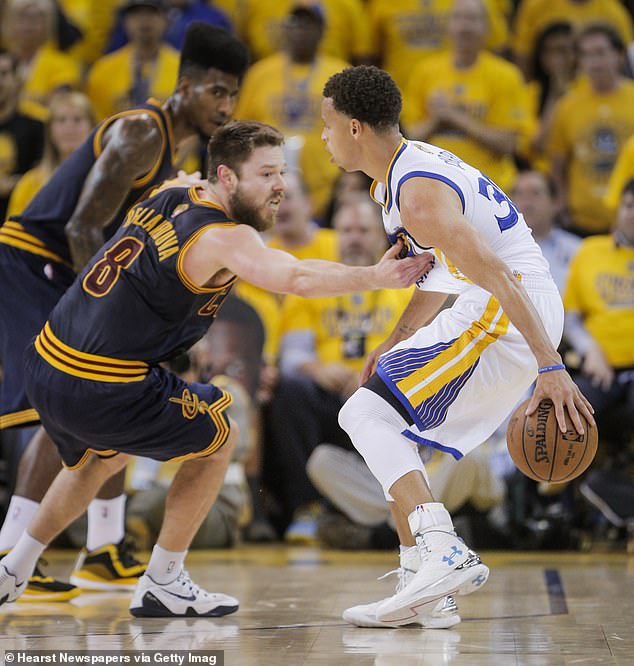 Howlett attempted to rope in Aussie NBA star Matthew Dellavedova (left) to a movie deal