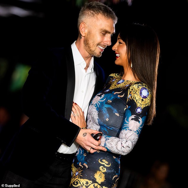 The couple said Jamie (left) was hired to help on a Vogue photo shoot