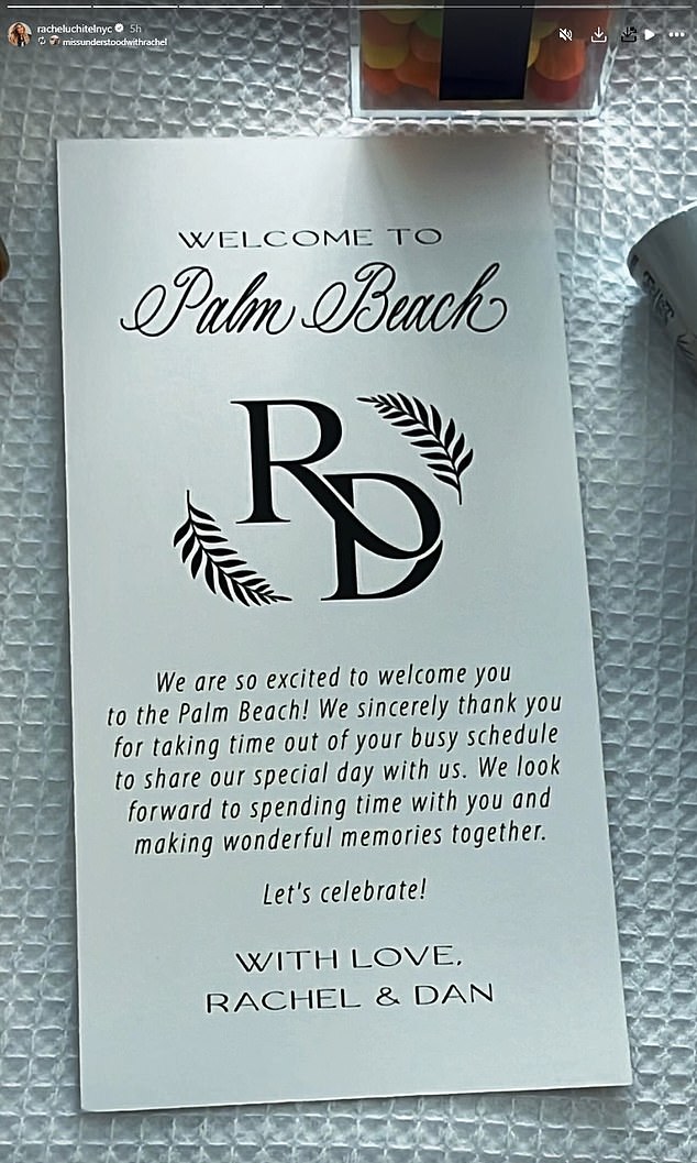 Guests attending the festivities have also posted behind the scenes photos from the event