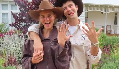 Josh Dunkley and Tippah Dwan have begun 2026 by marking a new chapter in their lives. The AFL player and his netballer love announced their engagement on New Year's Day with a sweet Instagram post. Both pictured