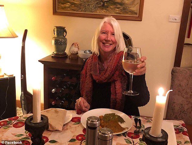 But the solicitors found - through the help of a private detective - that Jackson was not a real person, Victoria's Supreme Court heard (Mr Southey's ex-wife Kaye Moseley is pictured)