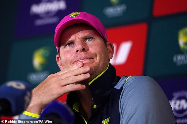 Cricket Australia has sensationally barred the country's national broadcaster ABC from interviewing players after the Sydney Test match (Pictured: Steve Smith)