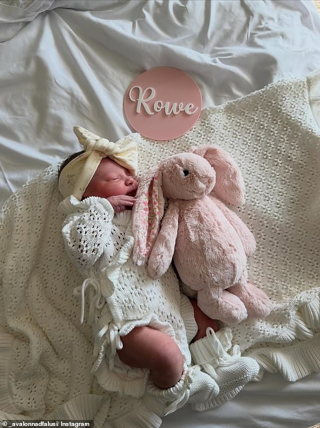 This is the first child for the glamorous Gold Coastcouple who shared the happy news on social media on Tuesday