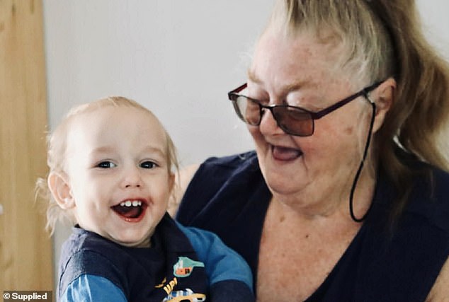 Ms Wing said both she and her mother (pictured with a grandchild) had called the hospital