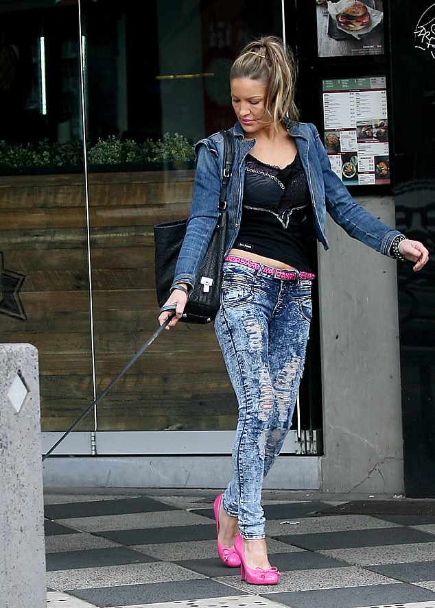 At the time, she was living in an apartment in Melbourne's CBD with her dog, Juddy