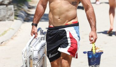 NRL star James Tedesco, 33, revealed just how he managed to win the Dally M medal last year when he flaunted his very fit physique at a Sydney beach on Thursday