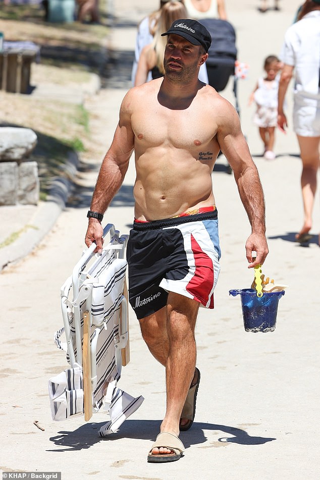 NRL star James Tedesco, 33, revealed just how he managed to win the Dally M medal last year when he flaunted his very fit physique at a Sydney beach on Thursday