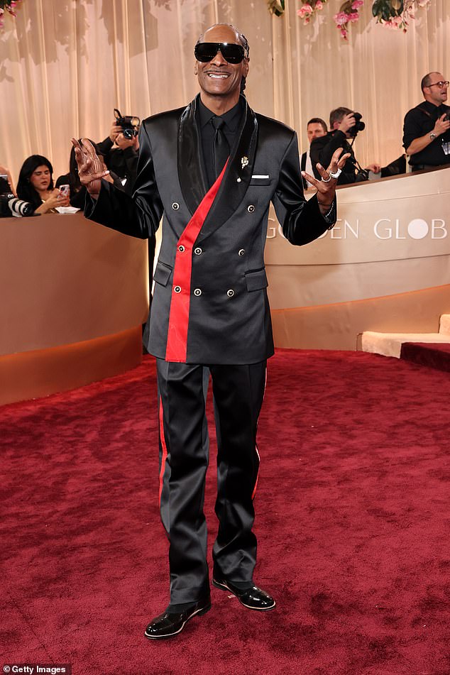 Rapper Snoop Dogg was in attendance as well