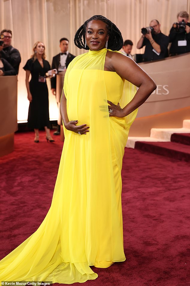 Wunmi Mosaku stunned in yellow