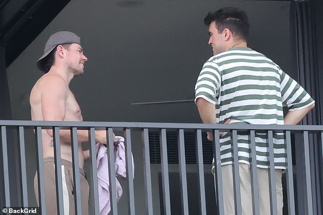 There is plenty of speculation that Neale (left) will leave the Lions and move to Western Australia to be near his children once his contract is up at the end of the season