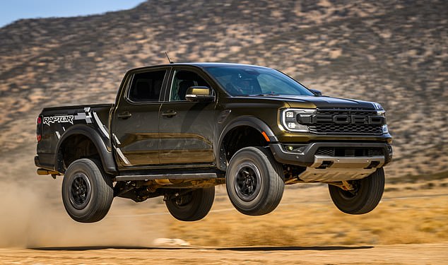 Ranger Raptors are advertised as vehicles which can drive well off-road